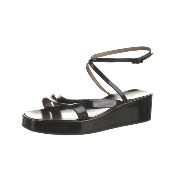Yves Saint Laurent Platform Sandals - Picture 1 of 5